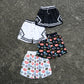 GEOLIFE PATTERN - MESH SHORT - BLACK
