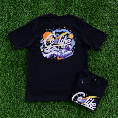 COSMIC BLACK TSHIRT - GEOLIFE