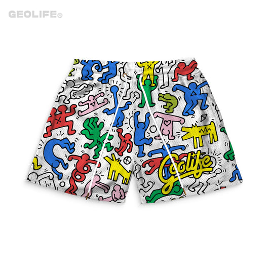 DOODLE MESH SHORT - GEOLIFE