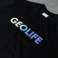 GEOLIFE GRADIENT -  BLACK SHIRT