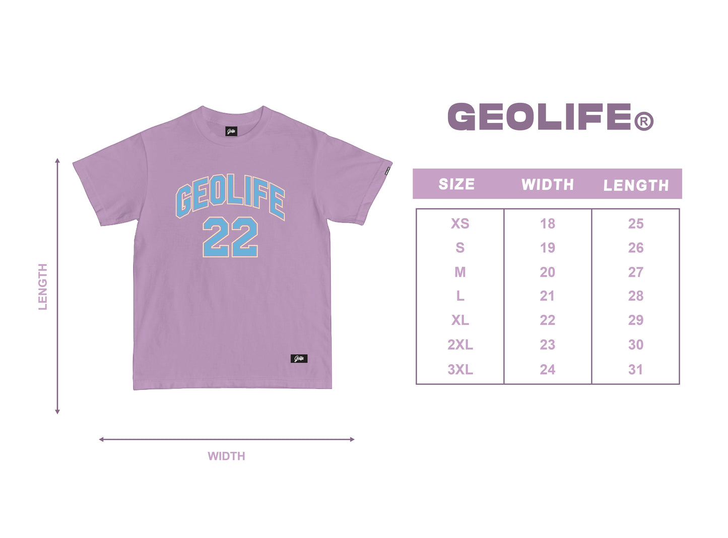 GEOLIFE SCRIPT -  OFF WHITE TSHIRT