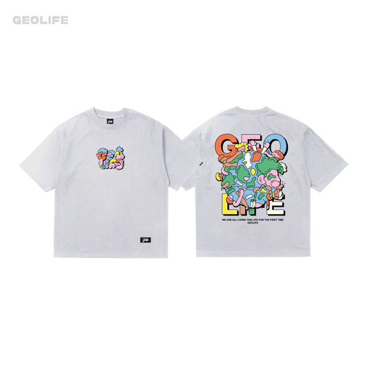 GEOWORLD WHITE TSHIRT - GEOLIFE