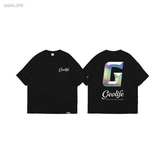 HOLO BLACK TSHIRT - GEOLIFE