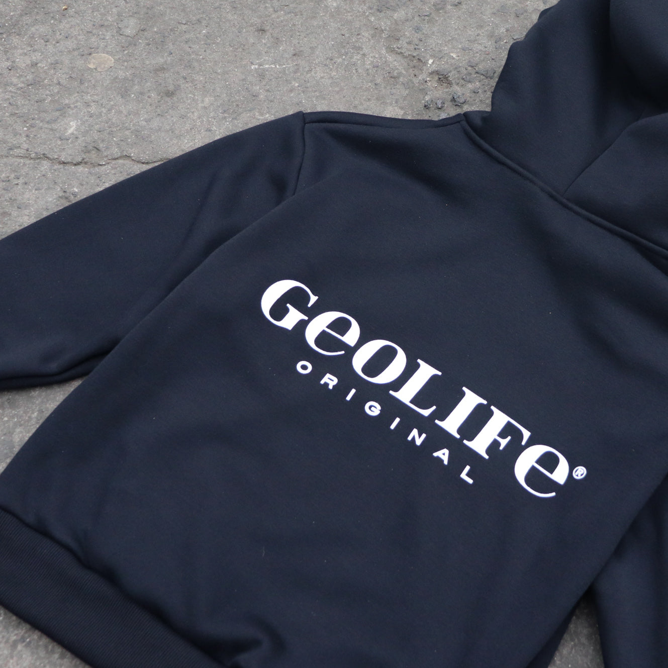 GEOLIFE ORIGINAL - BLACK HOODIE