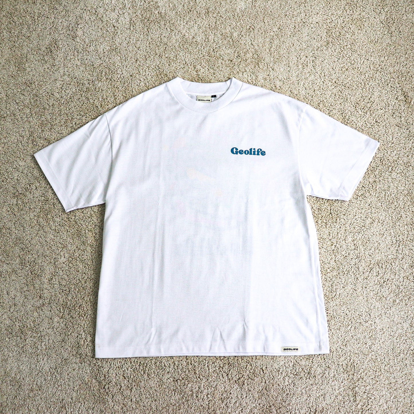 GEOLIFE GOODNESS -  WHITE TSHIRT