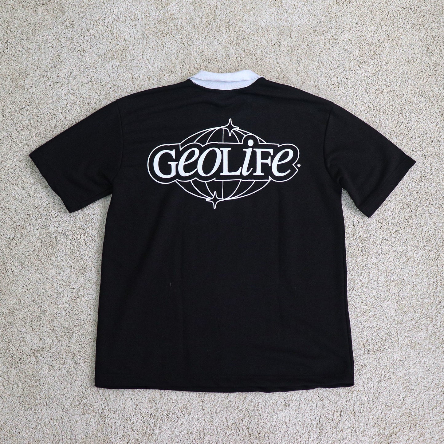 GEOLIFE DAUNTLESS -  BLACK POLO SHIRT