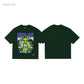 PEACE BOTTLE GREEN TSHIRT - GEOLIFE