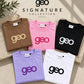 GEOLIFE EMBROIDERY  KHAKI TSHIRT