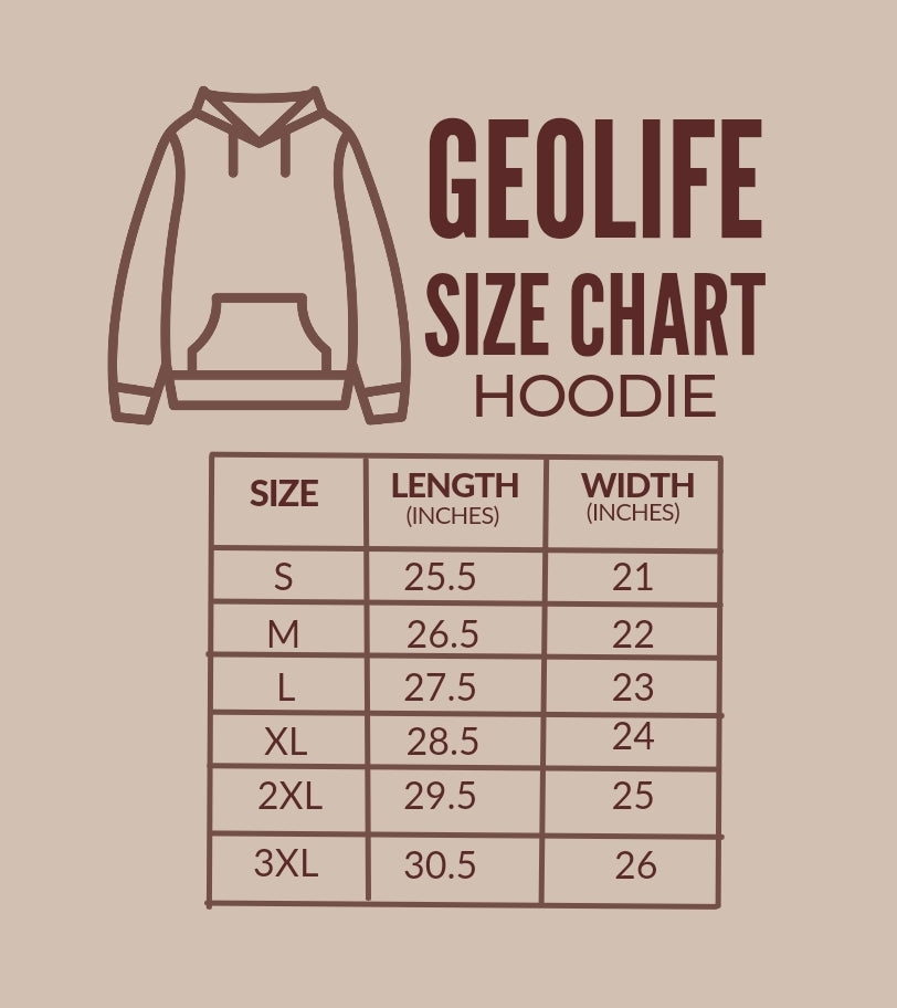 GEOLIFE ALL JOY HOODIE BLACK