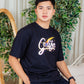 COSMIC BLACK TSHIRT - GEOLIFE